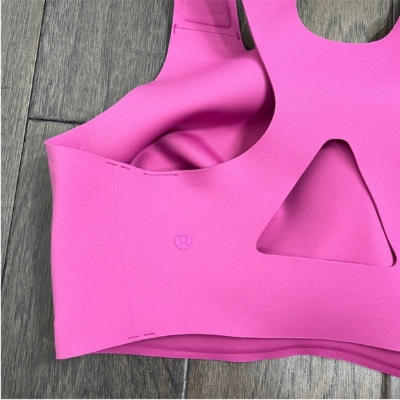 Lululemon NWT Go Further Bra with Support Code Technology Pow Pink Tone - Picture 3 of 10